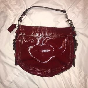 Authentic Patent Leather Coach Purse
